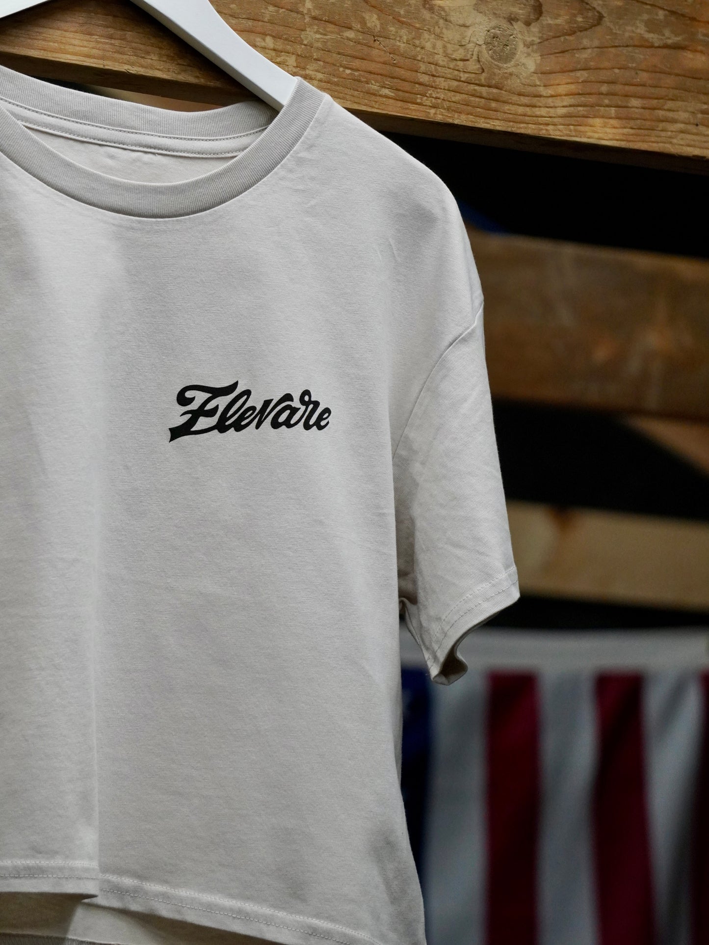 Elevare Slogan Women's Crop Tee