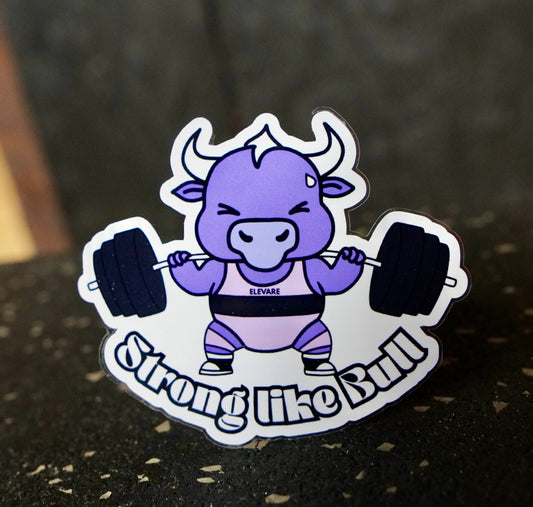 Strong Like Bull Sticker